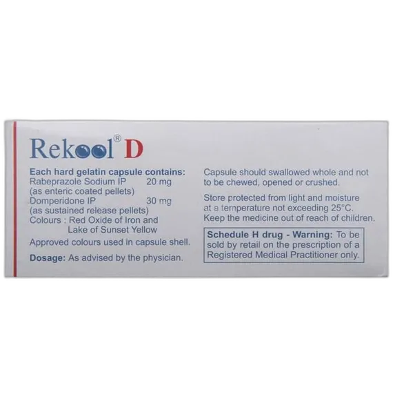 rekool 20 d capsule 15's
